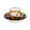 Tasse en Porcelaine Peinte avec Soucoupe de Meissen, 19ème Siècle 1