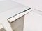 Mid-Century Modern Italian Travertine and Glass Dining Table, 1970s, Image 4