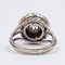 Vintage 18k White Gold Diamond Ring 4