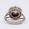 Vintage 18k White Gold Diamond Ring, Image 4