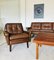Mid-Century Danish 4-Seat Sofa and Lounge Chairs by Svend Skipper, 1965, Set of 3 2