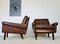 Mid-Century Danish Leather Lounge Chairs by Svend Skipper, 1965, Set of 2 2
