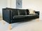 Mid-Century Danish Modern Black Leather Sofa from Stouby, Image 9