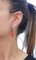 Aretes colgantes de platino, juego de 2, Imagen 4