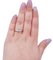 14 Karat White Gold Diamond Ring, Image 4