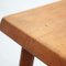 Mid-Century Modern French Wood Stool by Pierre Chapo, 1960s 18