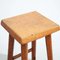 Mid-Century Modern French Wood Stool by Pierre Chapo, 1960s, Image 20