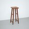 Mid-Century Modern French Wood Stool by Pierre Chapo, 1960s 3