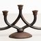 Rustic Metal Candle Holder, 1940s, Image 13