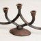 Rustic Metal Candle Holder, 1940s 10