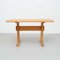 Moderner Mid-Century Holztisch von Charlotte Perriand für Les Arcs, 1960er 10