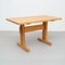 Moderner Mid-Century Holztisch von Charlotte Perriand für Les Arcs, 1960er 2