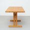 Moderner Mid-Century Holztisch von Charlotte Perriand für Les Arcs, 1960er 11