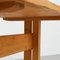 Moderner Mid-Century Holztisch von Charlotte Perriand für Les Arcs, 1960er 8