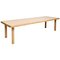 Extra Large Dada Solid Ash Dining Table by Le Corbusier 1