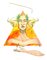 Delia Farwagi, Western Zodiac Sign, Aries, 2021, Watercolor, Image 1