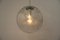 Large Murano Ball Pendant Light by Doria, Germany, 1970s 10