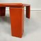 Mesa de centro Ming italiana Mid-Century de madera roja de Kazuhide Takahama para Simon Gavina, años 80, Imagen 9