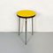 Mid-Century Modern Italian Colored Laminate and Steel Stools, 1960s, Set of 5, Image 3