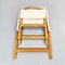 Mid-Century Folding Deck Chair in Wood and Cream Fabric by Cado, Denmark, 1960s, Image 17