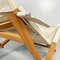 Mid-Century Folding Deck Chair in Wood and Cream Fabric by Cado, Denmark, 1960s 14
