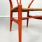 Mid-Century Danish Wood and Rope Chair Y by Wegner for Carl Hansen & Søn, 1960s 15