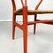 Mid-Century Danish Wood and Rope Chair Y by Wegner for Carl Hansen & Søn, 1960s, Image 15
