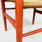 Mid-Century Danish Wood and Rope Chair Y by Wegner for Carl Hansen & Søn, 1960s 16