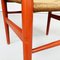 Mid-Century Danish Wood and Rope Chair Y by Wegner for Carl Hansen & Søn, 1960s, Image 16