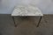 Tavolino da caffè con ripiano in marmo, anni '70, Immagine 5