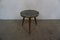 Classic Flower Stool with Resopal Top in Marble, Image 1