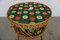 Vintage Decorative Sewing Basket with Floral Pattern 5