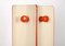 Mid-Century Italian Orange Coat Rack Attributed to Carlo De Carli, 1970s, Set of 2 15