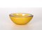 Bol Mid-Century en Verre de Murano Jaune Crème, Italie 16