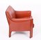 Fauteuils Club CAB 415 en Cuir par Mario Bellini pour Cassina, Italie, 1980s, Set de 2 15