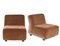 Mid-Century Brown Fabric Amanta 24 Armchairs by Mario Bellini for B&B / C&B Italia, 1970s, Set of 2, Image 2