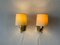 German Sconces in Brass with Fabric Shade by Hans Möller, 1960s 7