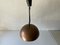 German Three Socket Pendant Lamp in Copper by Beisl, 1970s, Image 5