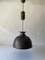 German Bronze Looking Pendant Lamp in Metal, 1970s, Image 1