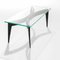 Italian Rectangular Coffee Table in Wood and Glass by Gio Ponti for Fontana Arte, 1940s, Image 3