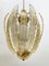 Murano Chandelier Pendant Lamp by Archimedes Seguso, Italy, 1940 8