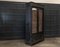 Large Antique French Ebonised Mirrored Armoire, Image 2
