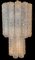 Murano Glass Tube Chandelier with 18 Clear Glass Tubes 10
