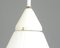 Conical Phillips Opaline Light, 1920s 4