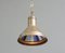 Copper and Mercury Glass Pendant Light, 1910s 1