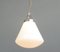 Large Opaline Pendant Light, 1930s, Image 5