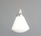 Large Opaline Pendant Light, 1930s, Image 1