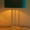 American Triangular Shaped Acrylic Glass Lamps, 1970s, Set of 2 10