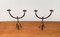 Brutalist Wrought Iron Candleholders, 1960s, Set of 2 25