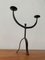 Brutalist Wrought Iron Candleholders, 1960s, Set of 2, Image 5